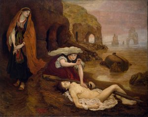 Ritrovamento di Don Giovanni da parte di Haidee da Ford Madox Brown