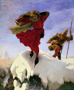 Manfred sullo Jungfrau da Ford Madox Brown