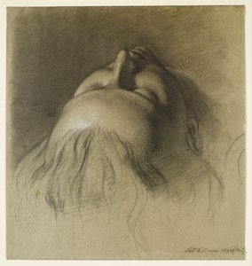 Il sonno di Parisina - Studio per la testa di Parisina