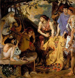 Il cappotto dai mille colori da Ford Madox Brown