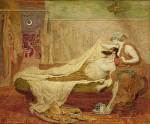 Il sogno di Sardanapalo da Ford Madox Brown