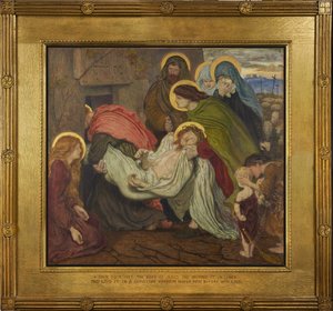 La sepoltura da Ford Madox Brown