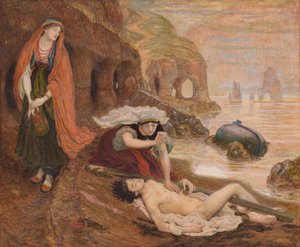Il ritrovamento di Don Giovanni di Haidée da Ford Madox Brown