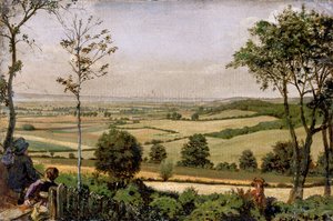 Vista da Shorn Ridgway, Kent da Ford Madox Brown