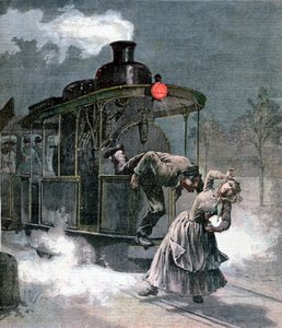 Incidente sulla linea ferroviaria Marly-le-Roi, Francia, 1891