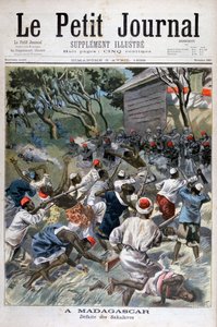 Sconfitta dei Sakalava, Madagascar, 1898 da Fortuné Méaulle