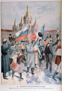 Arruolamento di volontari russi per il Madagascar, San Pietroburgo