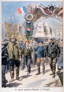 Festival, Paimpol, Francia, 1898