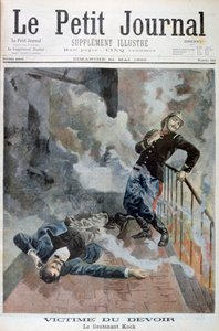 Tenente Kock, una vittima del suo dovere, 1899 da Fortuné Méaulle