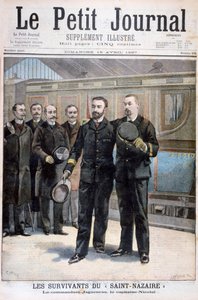 Sopravvissuti della Ville de Saint Nazaire, Comandante Jagueneau e Capitano Nicolai, 1897