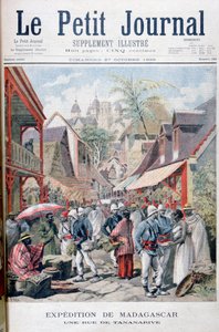 Tananarive Antananarivo, capitale del Madagascar, 1895