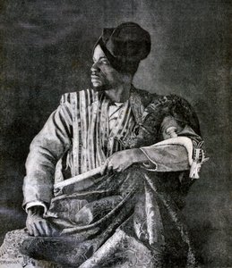 Il capo inviato del Dahomey per il re Behanzin a Parigi, 1893
