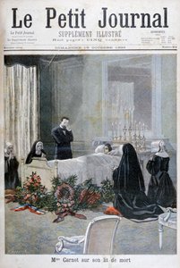 La morte del figlio di Marie François Sadi Carnot, 1898 da Fortuné Méaulle