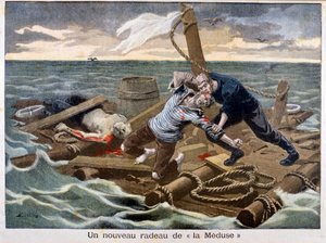 La nuova Zattera della Medusa da Fortuné Méaulle