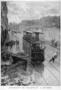 Incidente del tram, Sevres, Parigi da Fortuné Méaulle