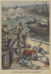 Un terribile crimine a bordo di una nave svedese