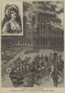 Incendio al Théâtre-Français, Parigi