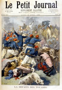La sconfitta dei Tuareg - in "Le Petite Journal" del 30/04/1894