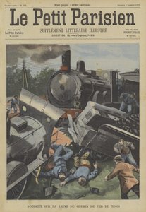 Incidente ferroviario sulla Chemin du Fer du Nord, Francia da Fortune Louis Meaulle