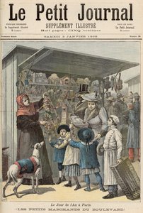 Capodanno a Parigi: Le piccole bancarelle sul Boulevard, copertina di 