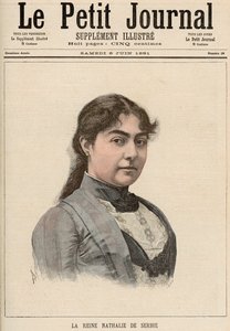 Regina Natalija di Serbia (1859-1941) da 