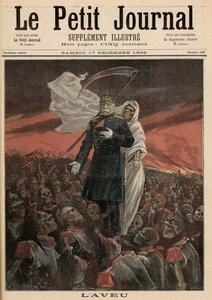 La Confessione: Otto Von Bismarck (1815-98) con la Morte, da 