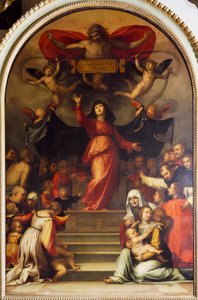 Nostra Signora della Misericordia, di Bartolomeo della Porta, conosciuto come Fra Bartolomeo (1472-1517) da Fra (1472 1517) Bartolomeo