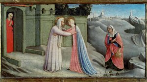 La visitazione, Santa Maria visita Santa Elisabetta ...
