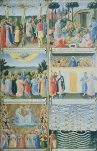 Armadio degli Argenti con Vita di Gesù da Fra (c.1387 1455) Angelico