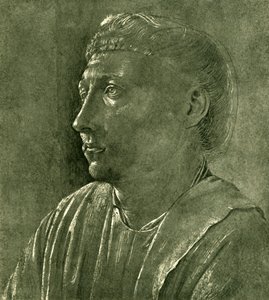 Busto di un chierico, c1450 da Fra Angelico