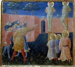 Crocifissione e lapidazione di San Cosma