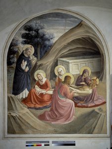 La deplorazione di Cristo da Fra Angelico
