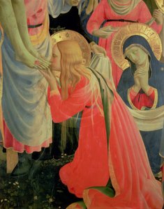 Pala di Santa Trinita (dettaglio di Maria Maddalena) da Fra Angelico