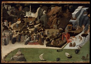 Scene dalle vite dei Padri del deserto (Tebaide) da Fra Angelico