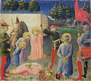 La Decapitazione di San Cosma e San Damiano, dalla predella dell