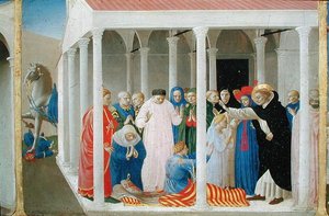 La Resurrezione di Napoleone Orsini da San Domenico, dal pannello predella dell