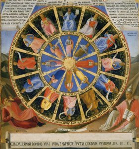 La visione di Ezechiele da Fra Angelico