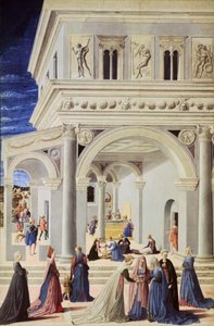 La nascita della Vergine, 1467 da Fra Carnevale