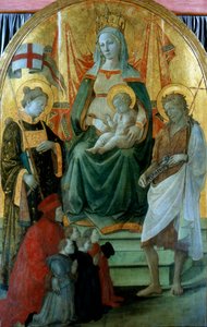 Madonna del Ceppo, 1453 da Fra Filippo Lippi