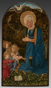 Vergine col Bambino e angeli da Fra Filippo Lippi