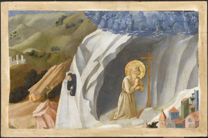 San Benedetto tentato nel deserto da Fra Giovanni Angelico da Fiesole