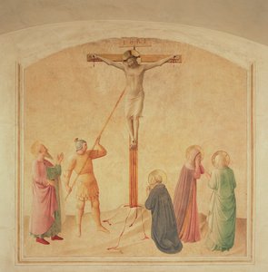 Crocifissione, il portatore della lancia, c.1438-45 da Fra Angelico