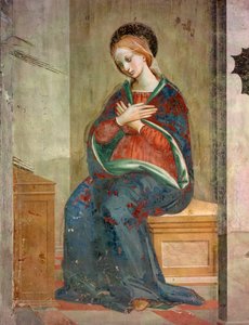 Annunciazione (dettaglio) da Fra da Pistoia Paolino