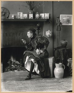 Frances Benjamin Johnston, Autoritratto (come 