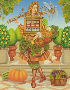 Il giardiniere della cucina, 2001 da Frances Broomfield