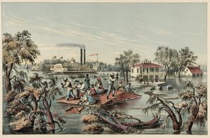 Alta marea nel Mississippi, pub.1868