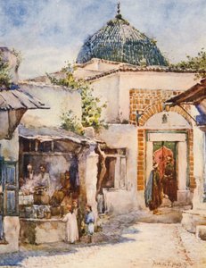 Il negozio di frittelle, Tunisi da Frances Nesbitt