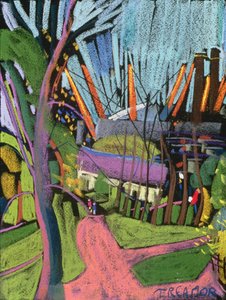 Millennium Dome dal Greenwich Park da Frances Treanor