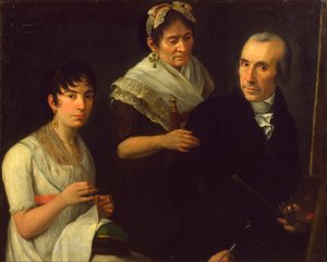 La famiglia del pittore da Francesc Lacoma i Sans