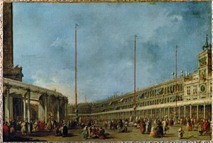 Il Doge di Venezia segue la processione del Corpus Domini ...